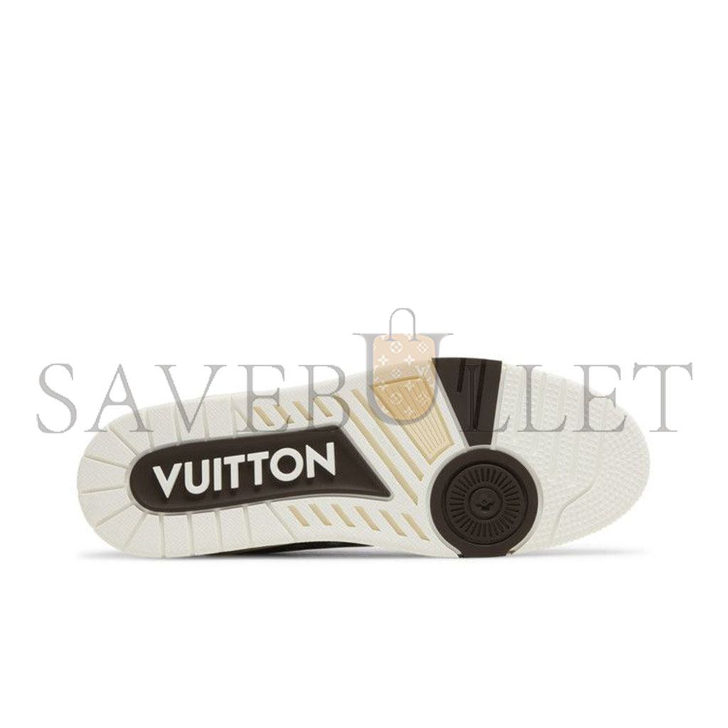 LOUIS VUITTON TRAINER 'MOCHA MULTI-COLOR MONOGRAM 1ACXB1